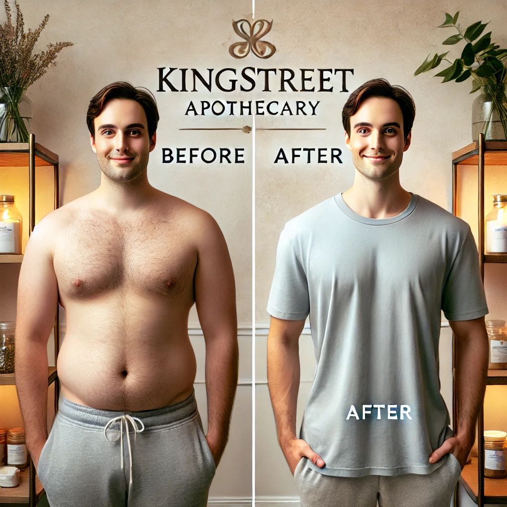 At KingStreet Apothecary, our comprehensive weight loss program is designed to help you shed pounds safely and sustainably. Here’s why we stand out: